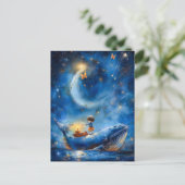 鯨ファンタジー ポストカード (スタンド正面)