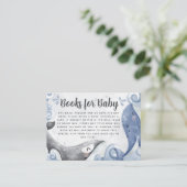 鯨体図書挿入の要求ベビー エンクロージャーカード (スタンド正面)