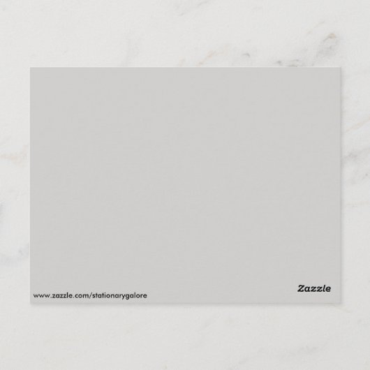 鯨体幾何学模様はがき ポストカード (裏面)