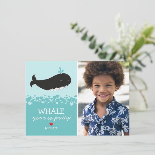 鯨体教室フォトバレンタイン シーズンカード (スタンド正面)