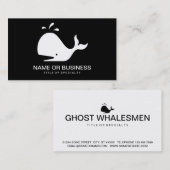 鯨像 名刺 (正面/裏面)