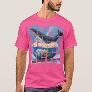 鯨入りラーメン – おもしろい食べ日本の物A Tシャツ
