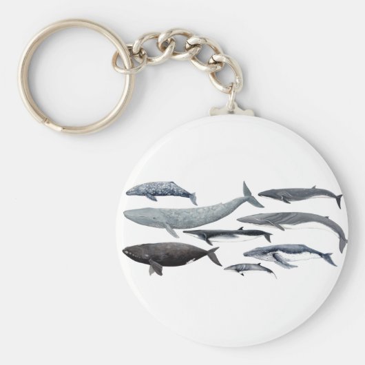 鯨又は右クジラ キーホルダー (正面)