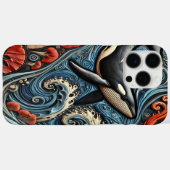 鯨威厳のある:深い海の静けさ Case-Mate iPhoneケース (裏面 (横))