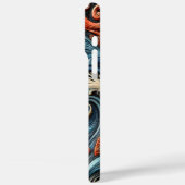 鯨威厳のある:深い海の静けさ Case-Mate iPhoneケース (裏面 / 左)