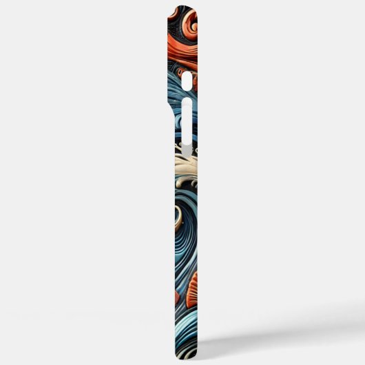 鯨威厳のある:深い海の静けさ Case-Mate iPhoneケース (裏面 / 左)