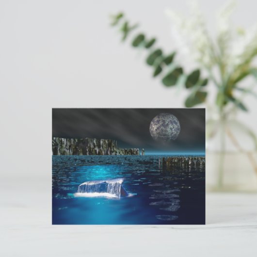 鯨尾はがき ポストカード (スタンド正面)