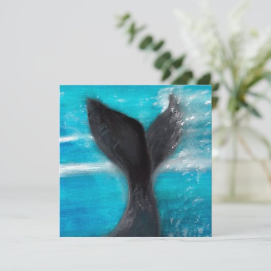 鯨尾 サンキューカード (スタンド正面)