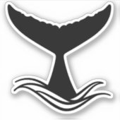 鯨尾 シール (正面)