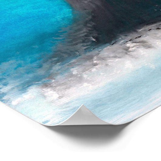 鯨尾 ポスター (角)