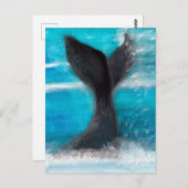 鯨尾 ポストカード (正面/裏面)