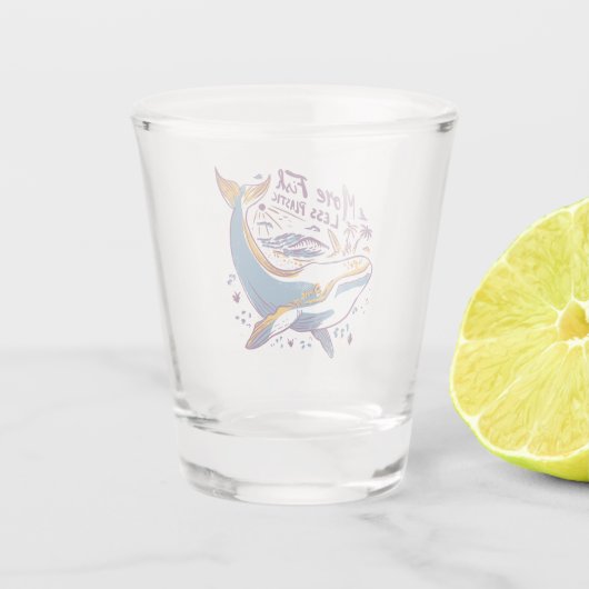 鯨島 ショットグラス (裏面)