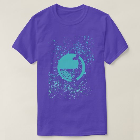 鯨徴候 Tシャツ (デザイン正面)