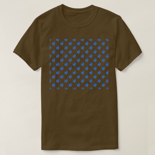 鯨模様 Tシャツ (デザイン正面)