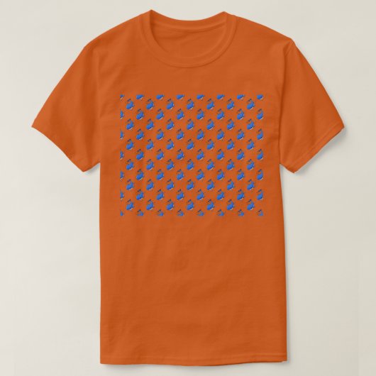 鯨模様 Tシャツ (デザイン正面)
