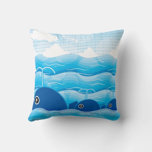 鯨波海青 クッション (裏面)