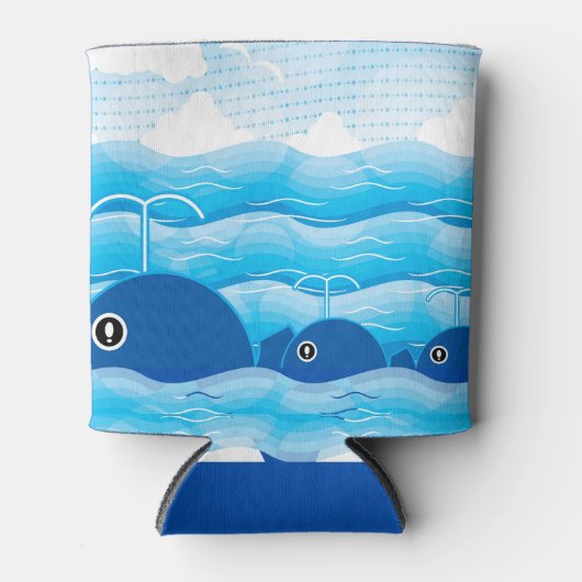 鯨波海青 缶クーラー (正面)