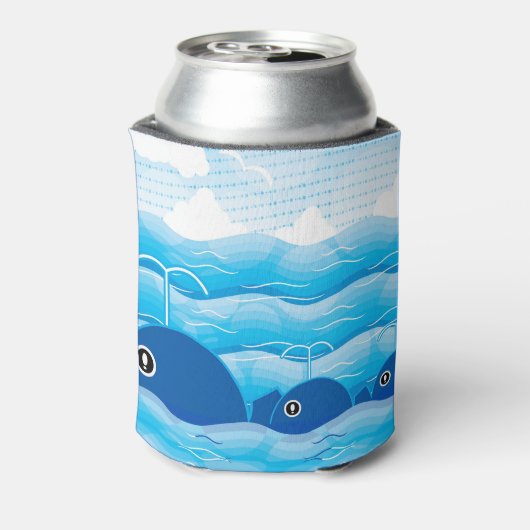 鯨波海青 缶クーラー (缶裏面)