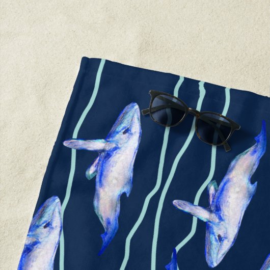 鯨波  ビーチタオル (インサイチュ)