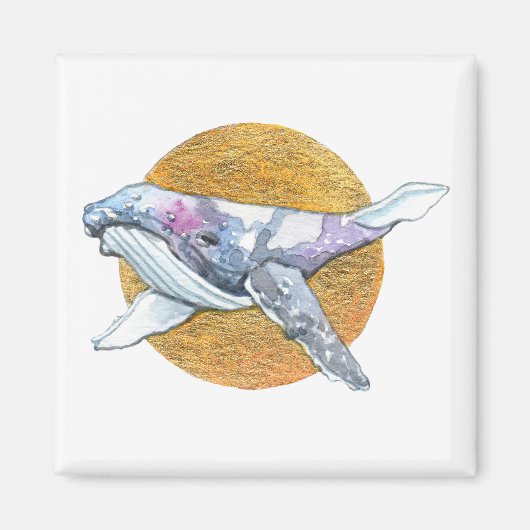 鯨浮き マグネット (正面)