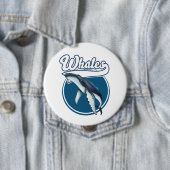 鯨漫画のロゴ 缶バッジ (インサイチュ)