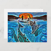 鯨物語 ポストカード (正面/裏面)