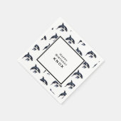 鯨生誕祭パーティー スタンダードカクテルナプキン (角)