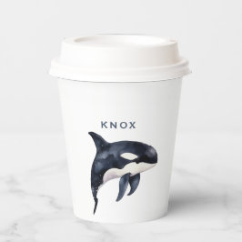 鯨生誕祭パーティー 紙コップ