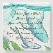 鯨石コースターアドバイス ストーンコースター (正面)