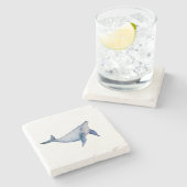 鯨石コースター ストーンコースター (横)