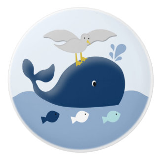 鯨航海の子供部屋引き出しプルノブ セラミックノブ