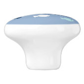 鯨航海の子供部屋引き出しプルノブ セラミックノブ (側面)