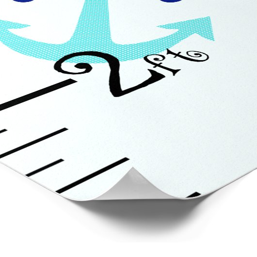 鯨航海の引用文生長保計8x44! ポスター (角)