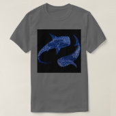 鯨英と洋 Tシャツ (デザイン正面)