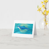 鯨薬折札カード カード (黄色い花)