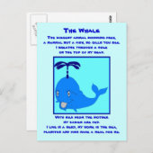 鯨詩はがき ポストカード (正面/裏面)