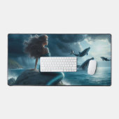 鯨類人魚 デスクマット (キーボード&マウス)