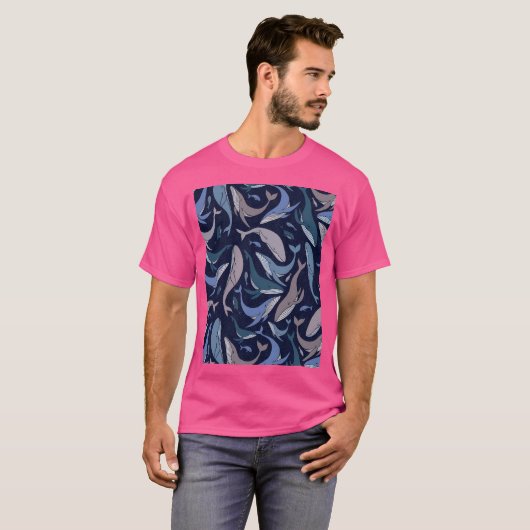 鯨類学校 Tシャツ (正面フル)