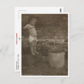 鯨類用魚釣り ポストカード (正面/裏面)