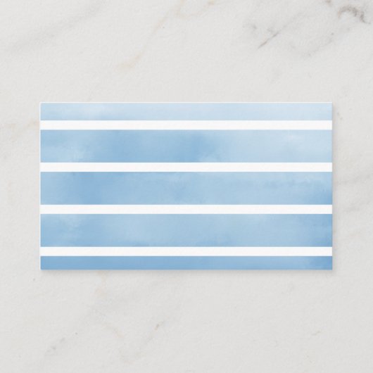 鯨類赤ちゃんシャワーベビー エンクロージャーカード (裏面)