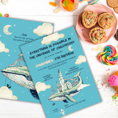 鯨魔法飛行第2バースデーパーティー 招待状