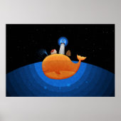 鯨(夜) ポスター (正面)