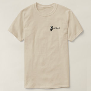 鳥おたくフクロウ Tシャツ