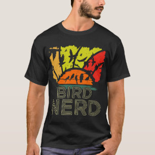 鳥おたくレトロヴィンテージ動揺してバードウォッチャー1 Tシャツ