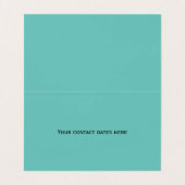 鳥おもしろいのメッセージ-愛1のために踊る 名刺 (内部フラット)