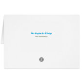 鳥おもしろいの日パーソナライズされたカード (裏面横)