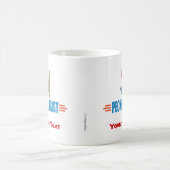 鳥おもしろいの見張り コーヒーマグカップ (中央)