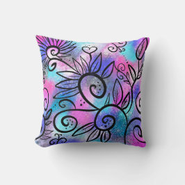 鳥おもしろい芸術 クッション