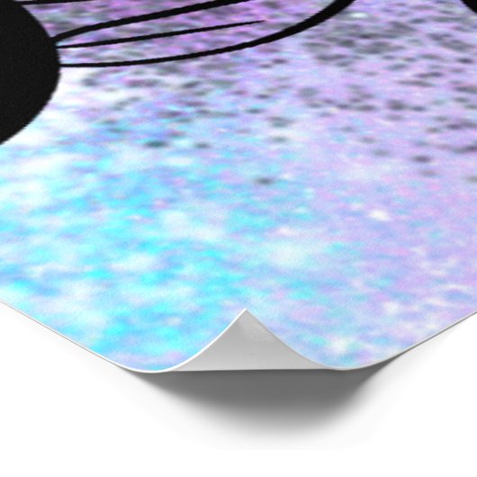 鳥おもしろい芸術 ポスター (角)