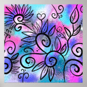 鳥おもしろい芸術 ポスター (正面)